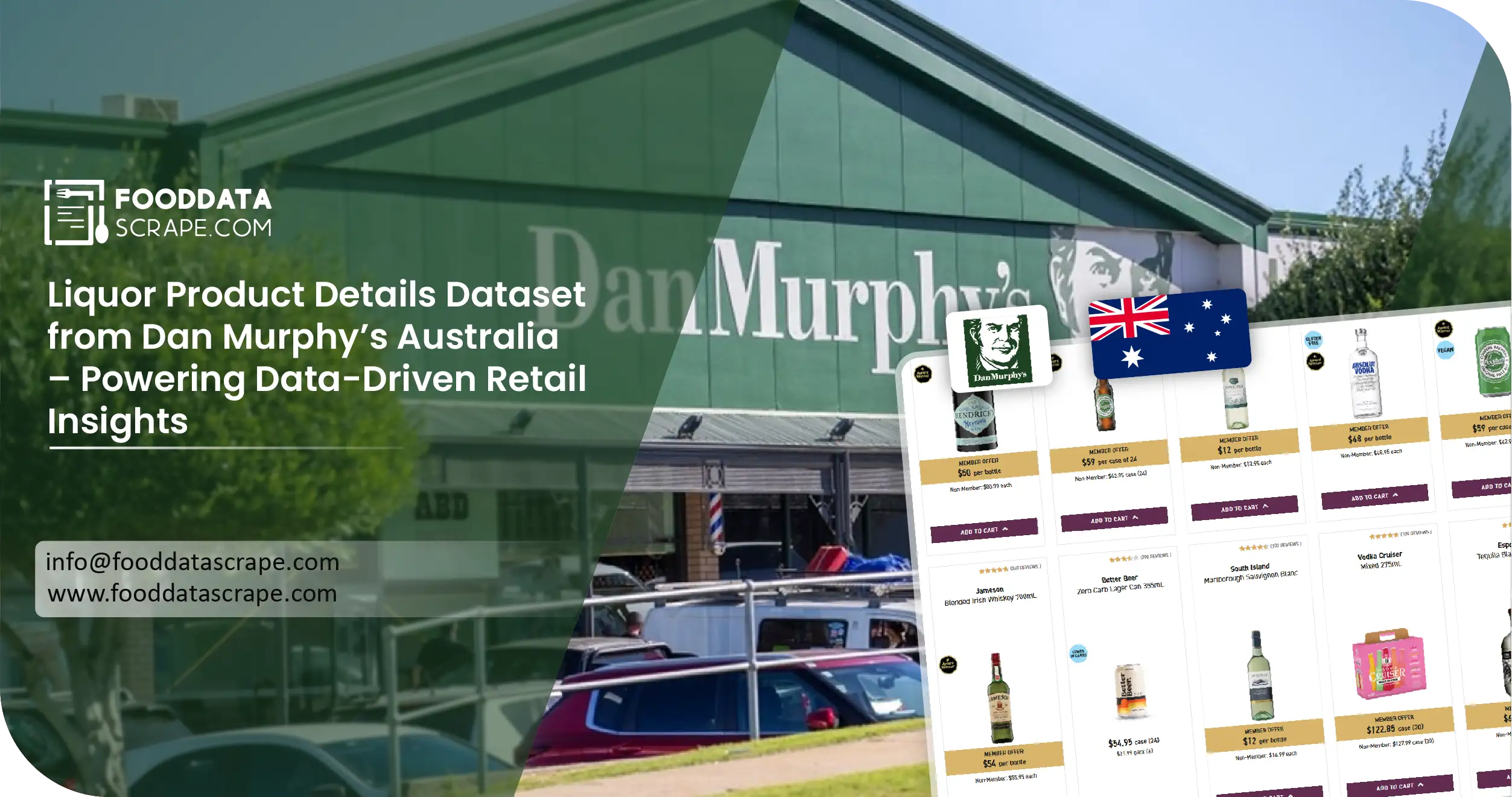 Dan Murphy’s Liquor Australia Data Scraping